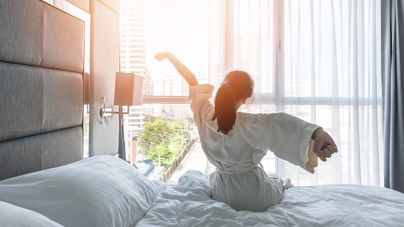 Hotel bed linen